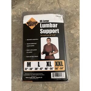 Western Safety 2XL Lumbar Support Belt  Fits 56"-64"
